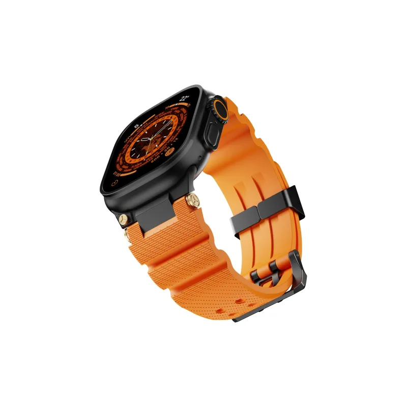 MSSM Apple Compatibility Watch Band Silicone Material-8