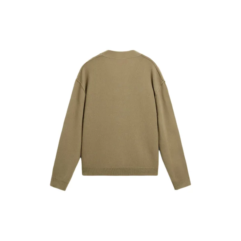 ZARA Sweaters Men Olive Green-1