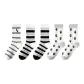 Little Paw All over Print 2 Wide Horizontal Stripes 2 Pinstripe 1