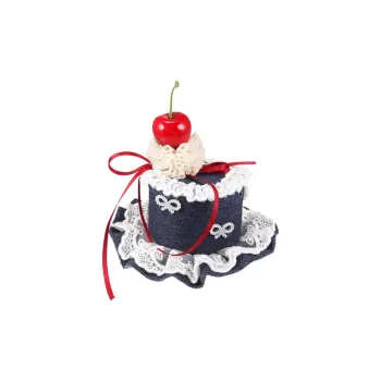 Peach Tea Fabric Hair Clips Women's