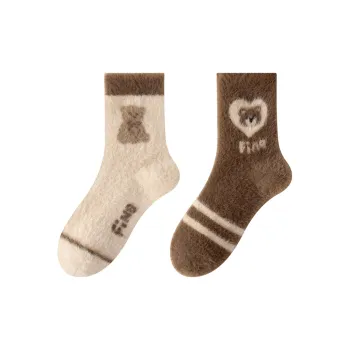 MIIOW Trend Party Series Mid Calf Socks Women's 2 Pack