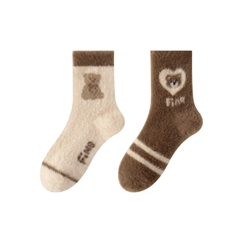 MIIOW Trend Party Series Mid Calf Socks Women's 2 Pack-0