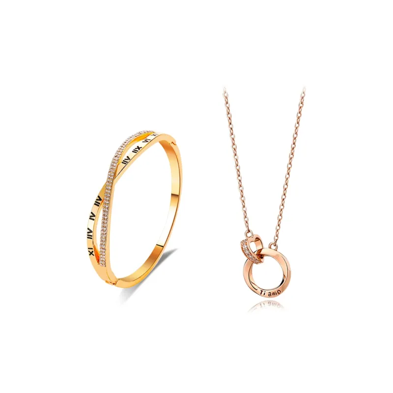 RINGLOVE Zircon Bangles Women's-4