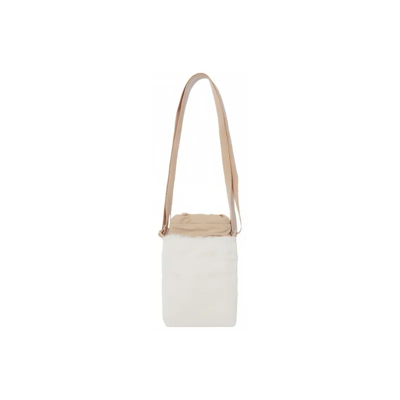 THE NORTH FACE Fur Shoulder Bag, Crossbody Bag Regular Women's Cream-1