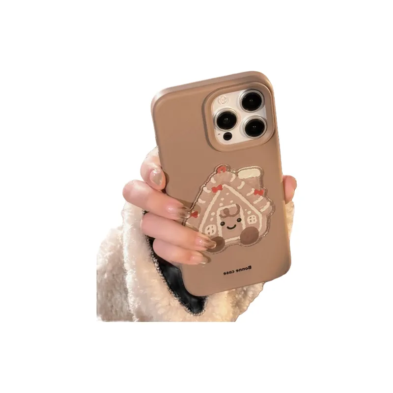 Cuttlefish Grid TPU Material Winter Cottage Suitable Phone Cases Compatible With Apple 16/15/14/13/12/11-1