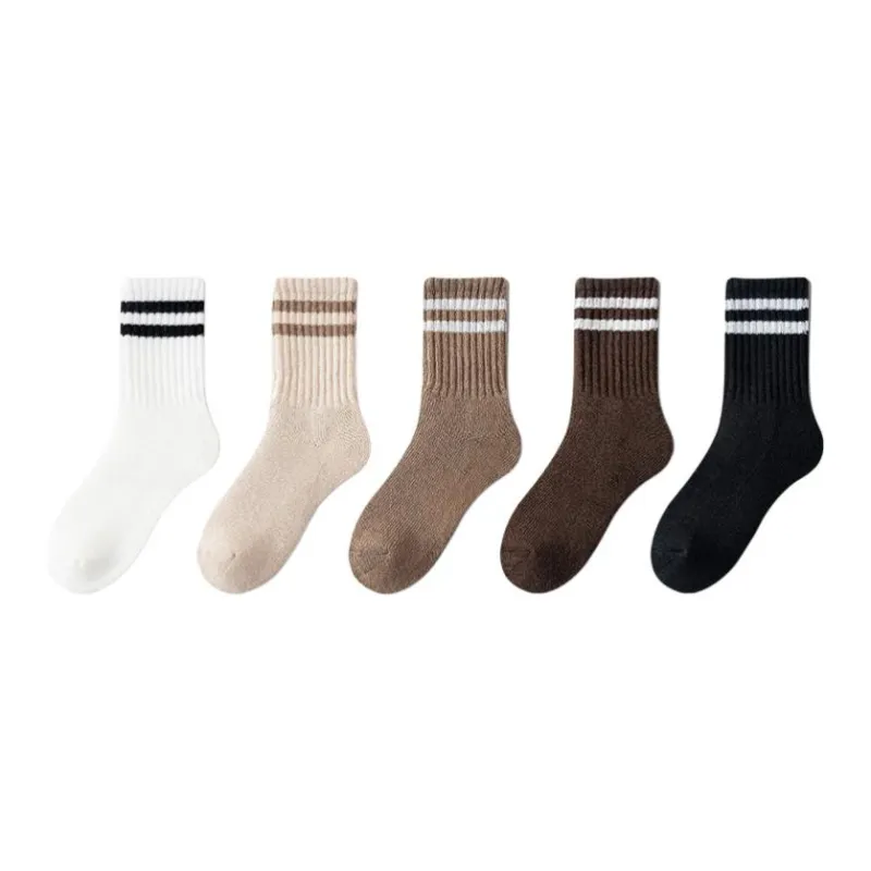 MIIOW Mid Calf Socks Unisex Combo Set-20