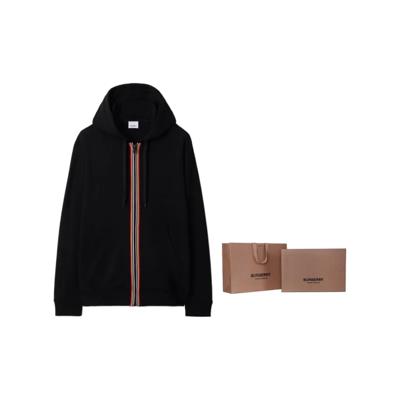 Burberry Hove Stripe Zip Hoodie-4