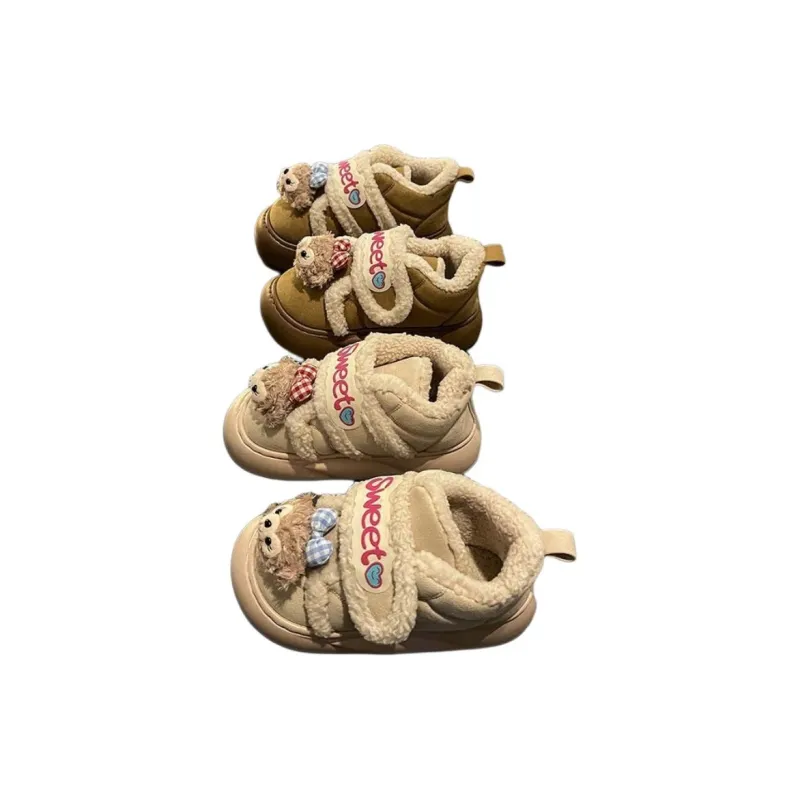 ALPLUME Home Slippers Brown Pink-9