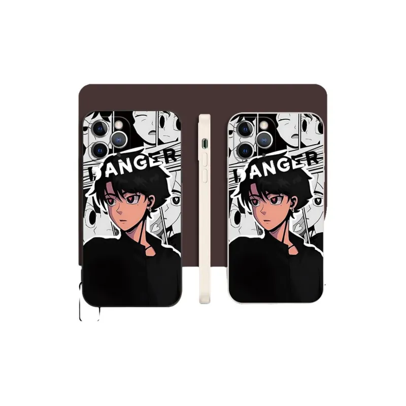 Cuttlefish Grid TPU Material Cool Guys Gods And Boyfriends Cartoon Phone Case Available For Apple 15/14/13/12/11-6