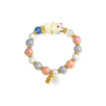 DVNRR Incense Gray Porcelain Bracelets Women's