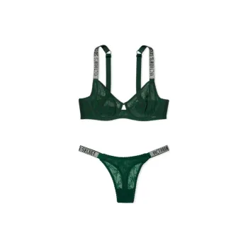Victoria's Secret Underwear Set Women's Dark Green