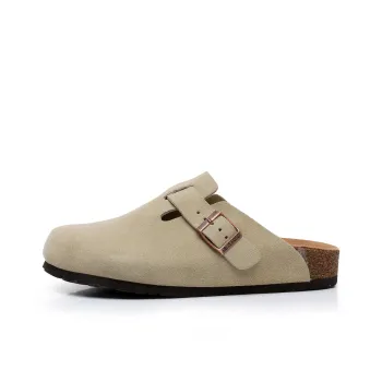 EBLIS HUNGI Cork Sole Slip Resistant Abrasion Resistant Wrap toe Slippers Unisex