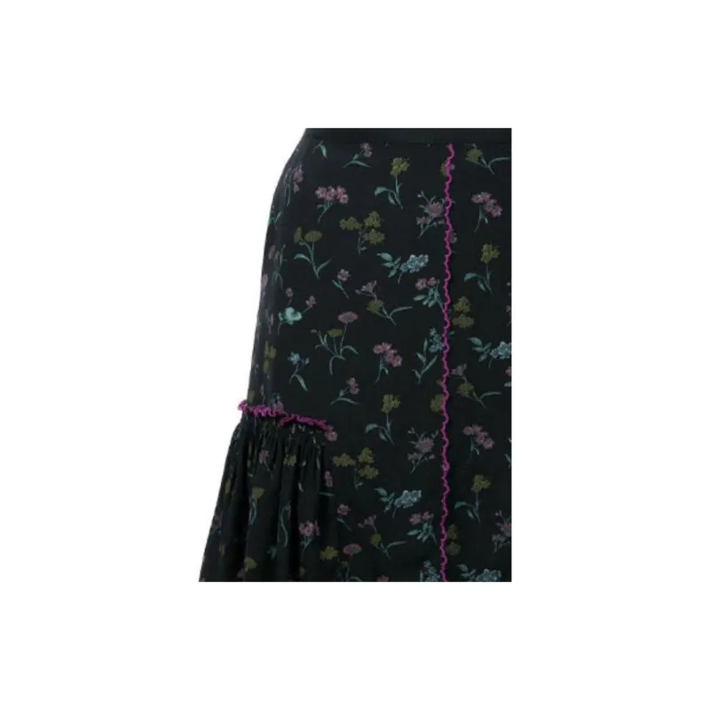 COACH Casual Short Skirts Women's Black-4