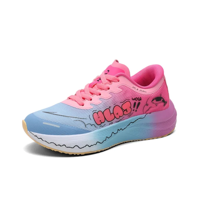 HLA JEANS Cushioning Slip Resistant Breathable Support Low Top Running Shoes Unisex-8