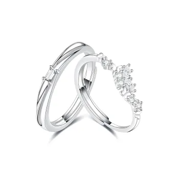 LAOYINFANG Sterling Silver Rings Unisex