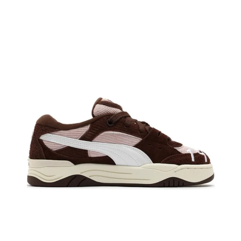 PUMA Puma-180 Slip-Resistant Water-Resistant And Wear-Resistant Low-Top Skateboard Shoes Unisex Tan-1