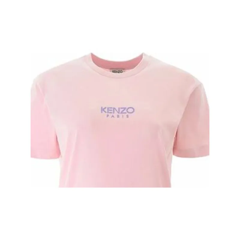 KENZO SS21 Regular T Shirt Women's Pink-4
