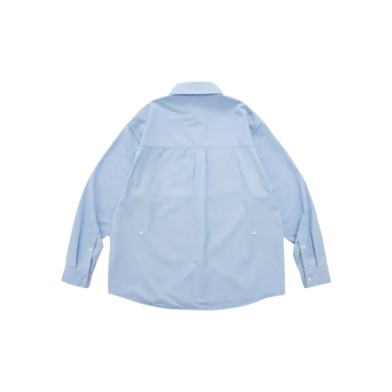 LR MADE Heavyweight Draped Long-Sleeved Shirt Unisex-1