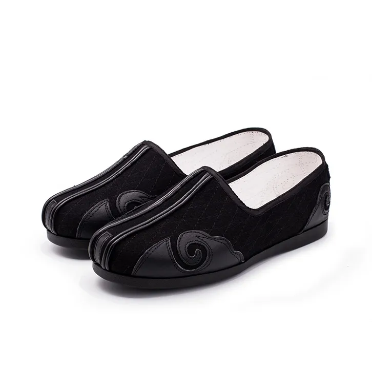 Old Meihua Casual Shoes Men's Black-1