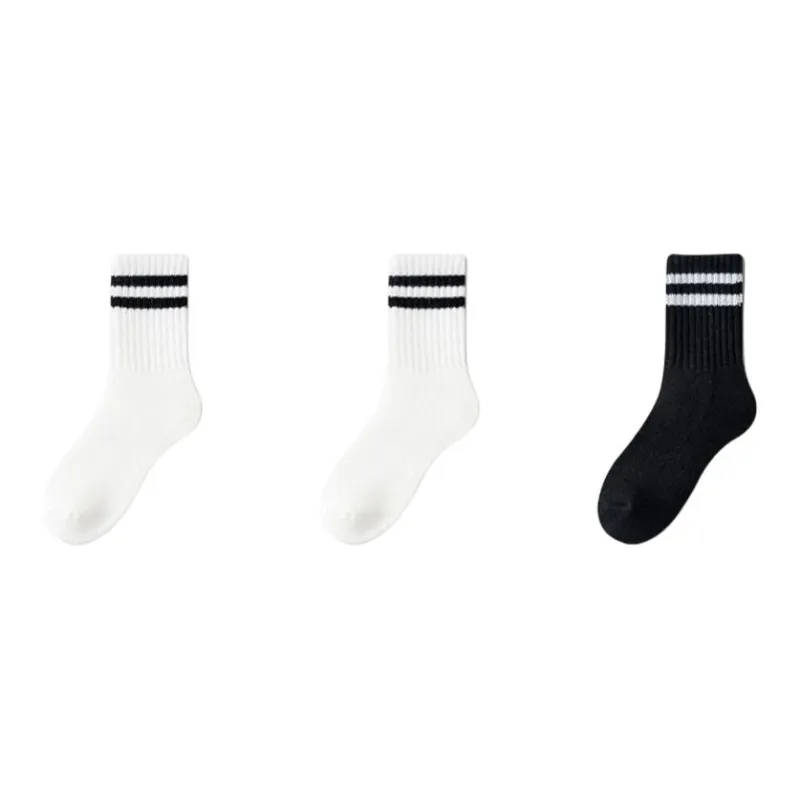 MIIOW Mid Calf Socks Unisex Combo Set-16
