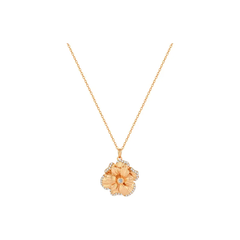 ERYU S925 Silver Necklaces Women's Gold-0