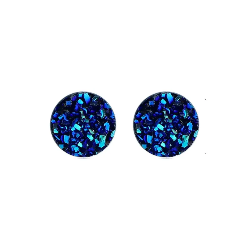 ICEGANG S925 Sterling Silver Stud Earrings Unisex-4
