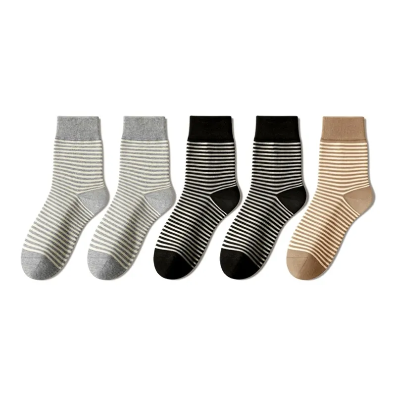 YINSHILIANGPIN Mid Calf Socks Women's 5 Pack-10