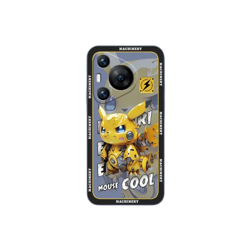 Cuttlefish Grid TPU Material Cute Cartoon Phone Case Compatibility Huawei Pura70/60/50/40/30/Pro-14