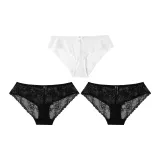 1 Set 3 Pack (2 Black+1 White)