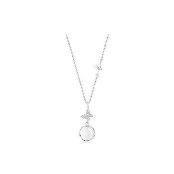 WANLIACC S925 Silver Necklaces Women's