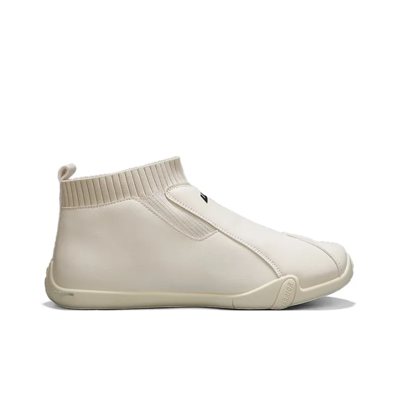 Warrior Slip on Slip on Shoes Coverage Abrasion Resistant Lightweight Slip Resistant Low Top Casual Shoes Men's Beige-1