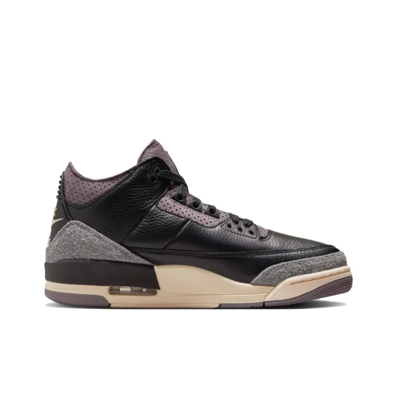 A Ma Maniere X Air Jordan 3 "Black"-1