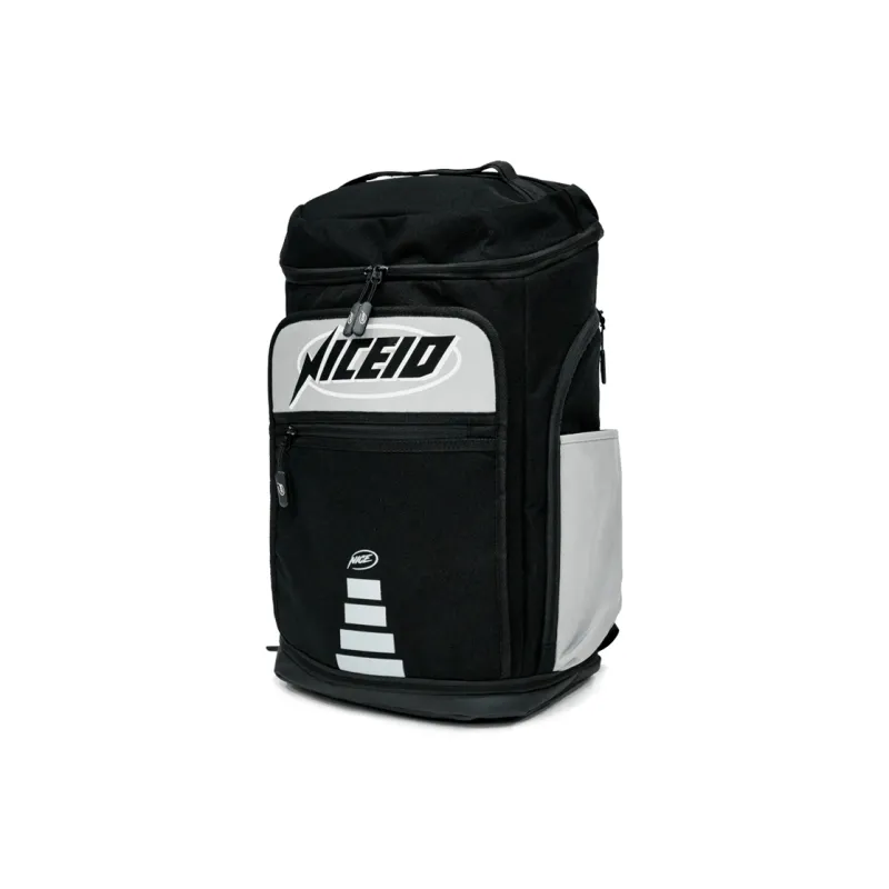 NICEID Polyester Backpack Large Size Unisex Gray-1