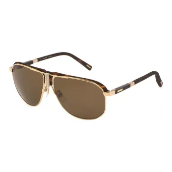 CHOPARD Metal Aviator Sunglasses Men's Bright Rose Gold