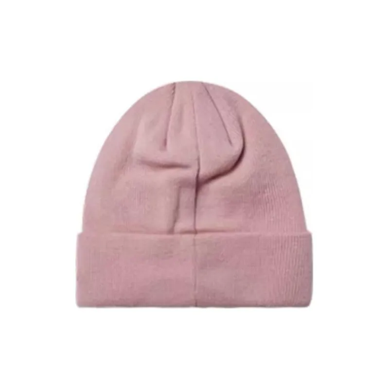New Era Acrylic, Metal Embroidery Thread Beanies Women's Pink-1