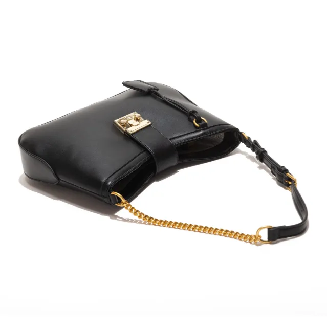 OCTSUI PVC Shoulder Bag Shoulder Bag Women's Ecru/Milk Tea Beige/Black/Denim/Brown White-10