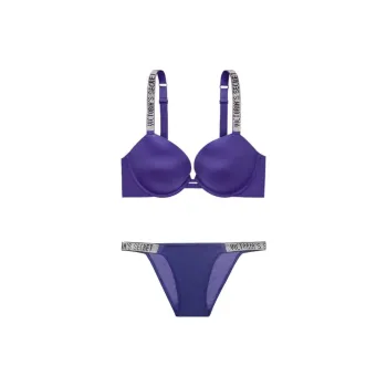 Victoria's Secret Underwear Set Women's Dark Purple