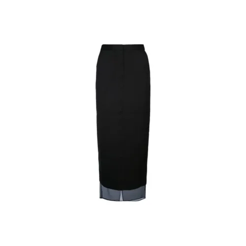 Calvin Klein Sheer panel Maxi Skirt