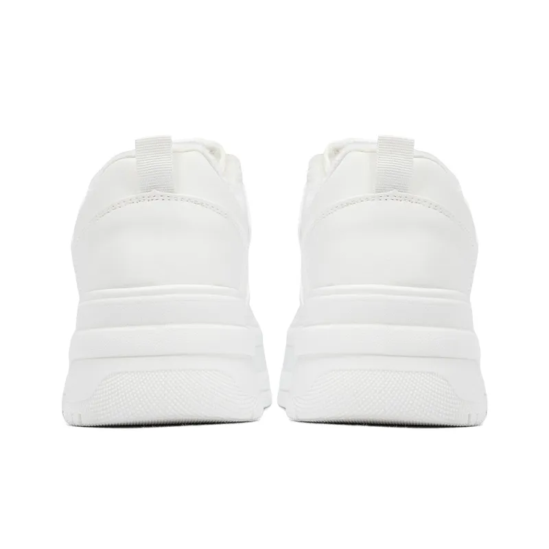 RENBEN Warm Height Increasing Low Top Skateboard Shoes Women's-4