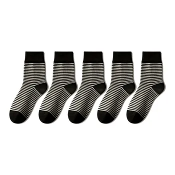 YINSHILIANGPIN Mid Calf Socks Women's 5 Pack
