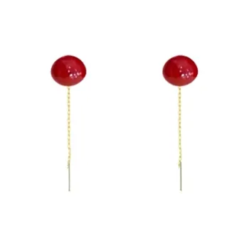 ONEKISS Gold Plated Copper Earrings Women's