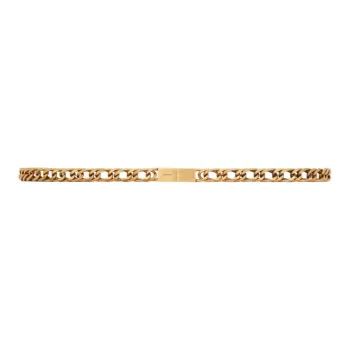 SAINT LAURENT Brass Waist Chains Women's Light Bronze Width 1.5CM