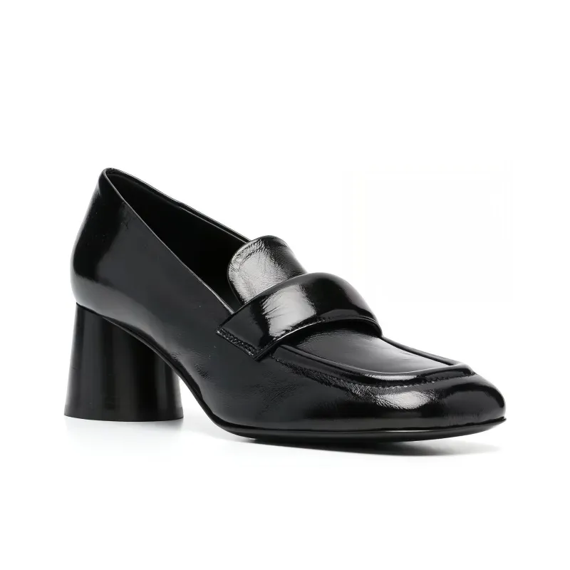 HALMANERA Dani 55mm Leather Loafers-1