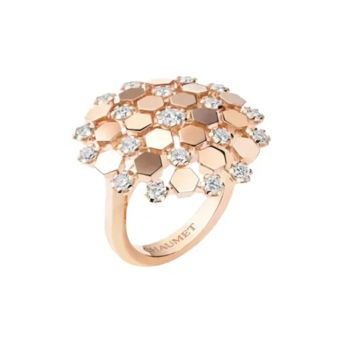 Chaumet 18K Rose Gold Rings Women's Rose Gold