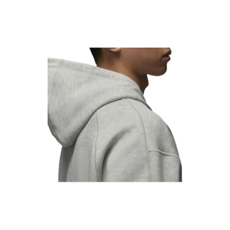 Jordan Sport Dri-FITHOOP Fleece Sweatshirt Men's Heather Gray/Black-3
