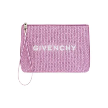 Givenchy Cotton Clutch Women's Orchid Purple