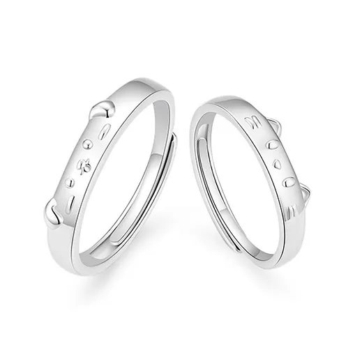 LuluCanaan 925 Sterling Silver Rings Unisex-0