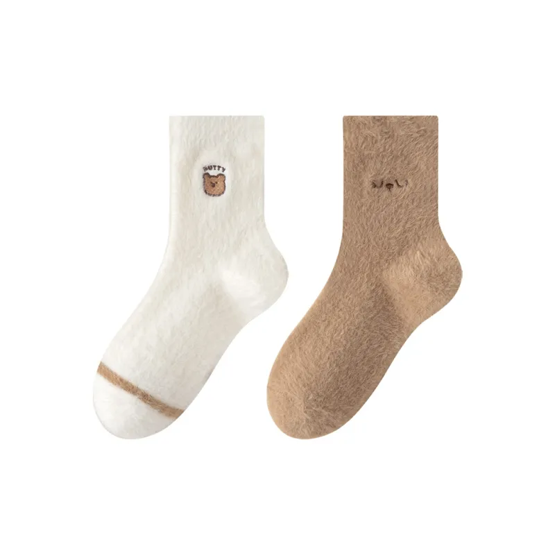 MIIOW Trend Party Series Mid Calf Socks Women's 2 Pack-5