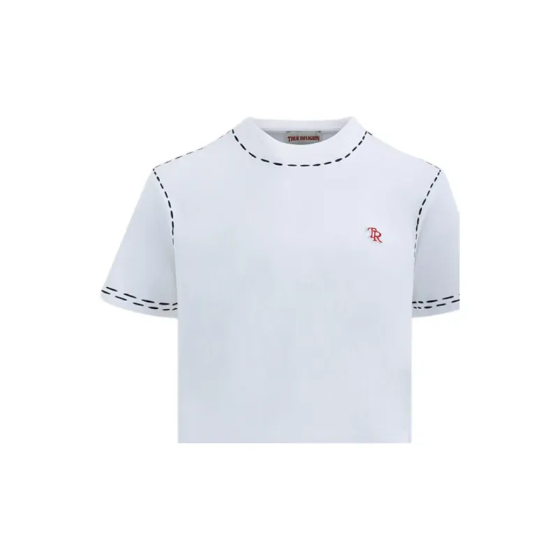 TRUE RELIGION SS24 T Shirt Unisex White-2