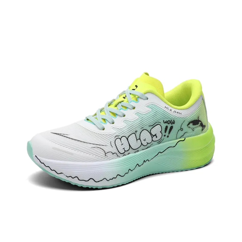 HLA JEANS Cushioning Slip Resistant Breathable Support Low Top Running Shoes Unisex-14
